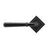 Black Hammered Newbury Lever on Rose Set (Square) - Unsprung