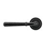 Black Hammered Newbury Lever on Rose Set (Art Deco)