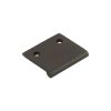 Burlington 50mm Dark Bronze Flat Edge Pull - By Frelan Hardware - BUR930DB