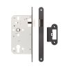 72mm Black Din Euro Latch Radiused 60mm Backset - By Frelan Hardware - JL-DL60RMB