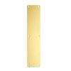 Zoo Hardware Finger Plate - PVD Satin Brass