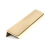Aged Brass 200mm Moore Edge Pull
