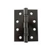 Atlantic Ball Bearing Hinges Grade 13 Fire Rated 4" x 3" x 3mm - Black Nickel (Pair)
