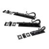 Black 8" Shepherd's Crook Universal Bolt