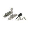 Satin Marine SS (316) Mushroom Quadrant Fastener - Narrow