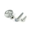 Polished Chrome Moore Cabinet Knob - 25mm