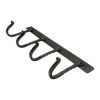 Iron Coat hook Twisted 4 leg - Pewter
