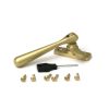 Satin Brass Locking Newbury Fastener