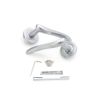 Senza Lever Door Handle Satin Chrome
