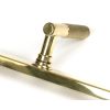 Polished Brass Brompton Slimline Lever Espag. Latch Set