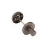 Hammered Knurlmond Thumb Turn & Release Matt Antique