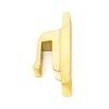 Polished Brass Hook Plate
