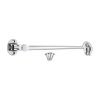 Silent Cabin Hook 10" - 250mm Polished Chrome