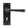 Aged Bronze Newbury Lever Lock Set
