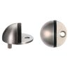 Zoo Hardware Door stop - floor mounted - oval - 40mm - Satin Stainless