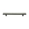 Weave Cabinet Pull Handle 160mm Aged Nickel Finish
