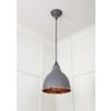Smooth Copper Brindley Pendant in Bluff