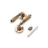 Regency Lever Door Handle Aged Brass