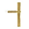 Polished Brass Brompton Slimline Lever Espag. Latch Set