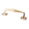 Polished Bronze 230mm Art Deco Pull Handle