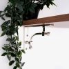 Beehive Small Shelf Bracket Polished Nickel (Sold in Pairs)