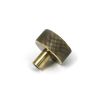 Aged Brass Brompton Cabinet Knob - 32mm (No rose)