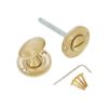 Slimline Turn & Release Satin Brass