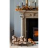 Matt Black Rectangular Log Holder