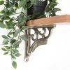 Covent Garden Shelf Bracket Matt Antique (Sold in Pairs)