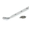 Satin Chrome 12" Peardrop Stay