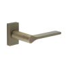 CR-105 Antique Brass Multi Point Rectangular Rose Door Handle - By Frelan Hardware - CR-105D4AB