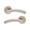 Taurus Lever Door Handle Satin Nickel