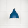 White Gloss Brindley Pendant in Upstream