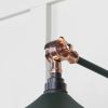 Smooth Copper Flora Wall Light in Dingle