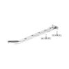 Polished Chrome Art Deco 10" Stay