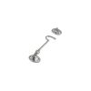 Zoo Hardware Cabin Hook (Lightweight) 4" - Satin
