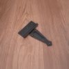 Decorative 4" Hinge Black