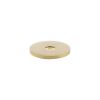 Millhouse Brass Round Cabinet Handle Backplate - Satin Brass