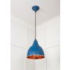 Hammered Copper Brindley Pendant in Upstream