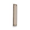 Georgian Finger Plate 300mm Antique Brass