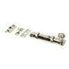 Polished Nickel 4" Universal Bolt