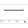 Black Grille 435mm x 30mm