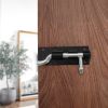 Iron Barrel Bolt - Necked 4" Black