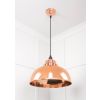 Hammered Copper Harborne Pendant