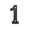Zoo Hardware Numeral - No. 1 - 4" - Black