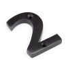 Aged Bronze Numeral 2