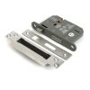 Satin SS 3" 5 Lever BS Sash Lock