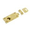 Jedo Bathroom Slide Bolts 63x25mm Polished Brass - By Frelan Hardware - J1414PB
