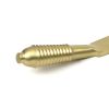 Satin Brass 10" Reeded Stay