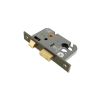 3" CE Euro Profile Mortice Sash Lock - Antique Brass